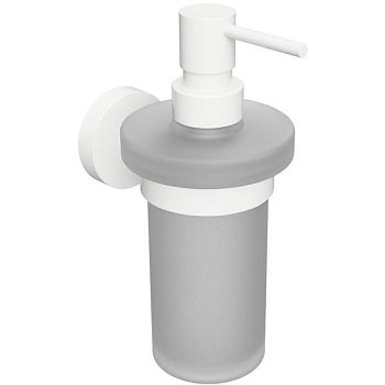 Дозатор для жидкого мыла WHITE настенный, белый