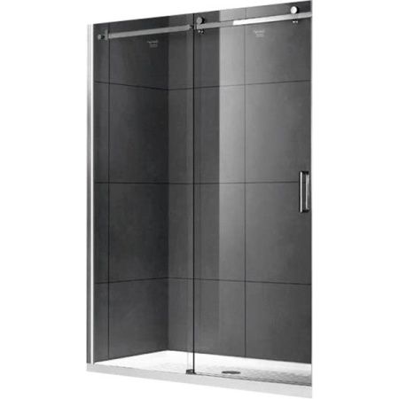 Душевая дверь в нишу Gemy Modern Gent 120х200 профиль Хром стекло прозрачное Душевая дверь в нишу Gemy Modern Gent 120х200 профиль Хром стекло прозрачное