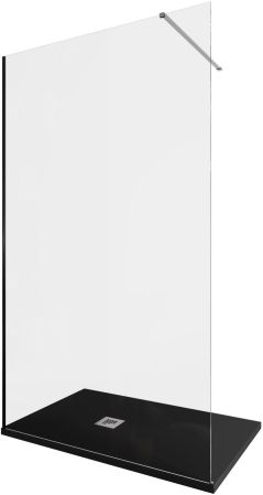 Душевая перегородка Allen Brau Infinity 1 160 3.21031.BA серебро браш, артикул 3.21031.BA