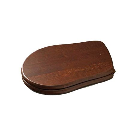KERASAN Retro Сиденье для унитаза, цвет дерево/бронза (микролифт)