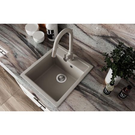 Кухонная мойка Florentina ЛИПСИ 20.280.B0460.305, грей, артикул 20.280.B0460.305