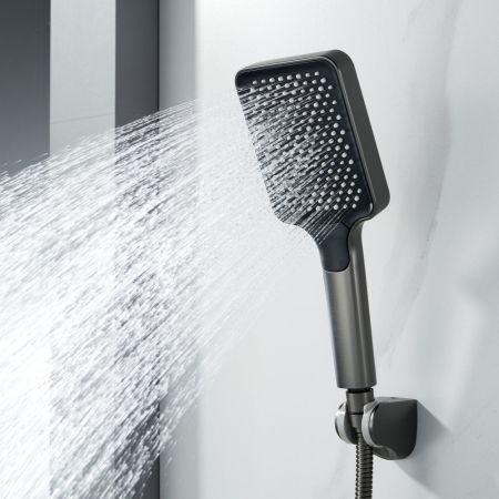 Смеситель для ванны Shevanik S9952T, оружейная сталь, артикул S9952T