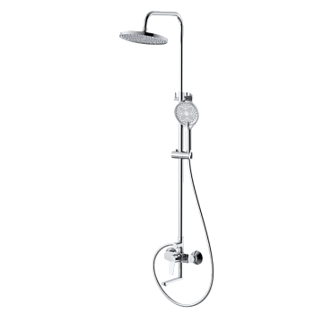 Душевая система со смесителем DQ Leipzig хром (DA1763701)