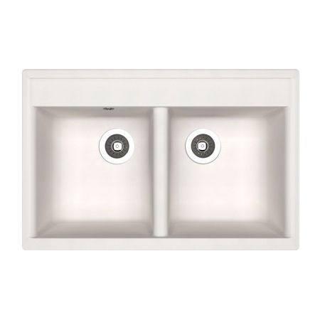 Кухонная мойка Dr. Gans АСТРА 25.060.E0780.401, белый, артикул 25.060.E0780.401
