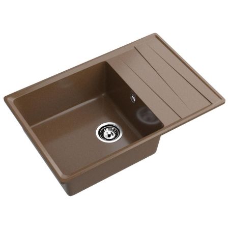 Кухонная мойка GranFest LEVEL 760L, терракот, артикул LV-760L терракот