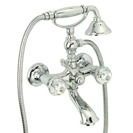 PRESTIGE CRYSTAL Смеситель для ванны внешний, хром, артикул 28003