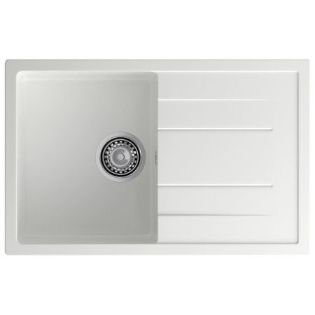 Кухонная мойка GranFest QUADRO 780L, иней, артикул Q-780L иней