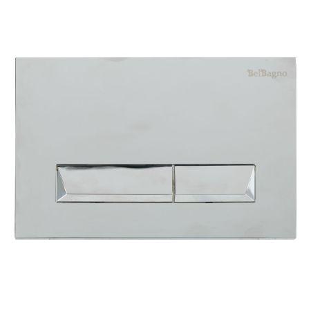Кнопка смыва BelBagno MARMI, цвет-хром глянцевый, артикул BB010-MR-CHROME