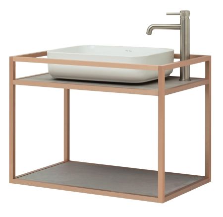 Консоль под раковину Allen Brau Liberty 75 1.33001.60 медь браш, артикул 1.33001.60