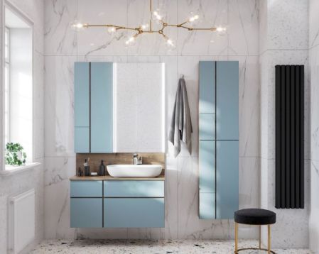 Подвесной шкаф Акватон Мишель 43 1A243903MIX30 Дуб рустикальный Фьорд, артикул 1A243903MIX30