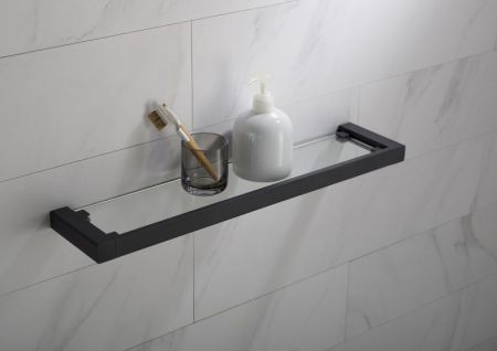 Стеклянная полка Timo Selene 14072/03 Черный, артикул 14072/03