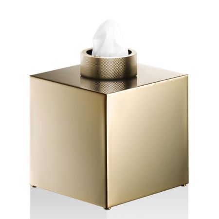 Decor Walther Club Салфетница 15x13x13см., настольная, цвет: золото, артикул 0858620