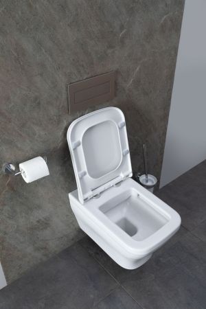 Чаша подвесного унитаза Allen Brau Infinity 4.21011.20 белый глянец, артикул 4.21011.20