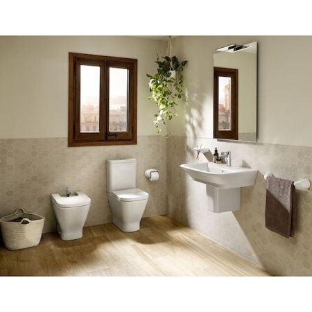 Крышка для биде Roca The Gap 806472004 Белая Крышка для биде Roca The Gap 806472004 Белая