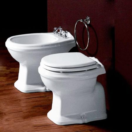 SIMAS Arcade Унитаз напольный, слив в стену, 36,5х48.см, цвет белый, артикул AR811bi