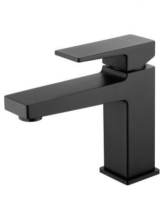 Смеситель для раковины WONZON & WOGHAND CUBE 2.0, Черный матовый (WW-88018068-MB), артикул WW-88018068-MB