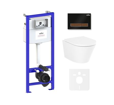 Комплект 6 в 1 Lavinia Boho Biore Compacto Rimless 75110141, премиум, пластиковая клавиша