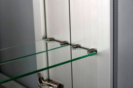 Зеркальный шкаф De Aqua Алюминиум 50 серебро, артикул 00261749