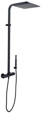 Душевая стойка Paffoni City ZCOL664NO черный матовый, артикул ZCOL664NO