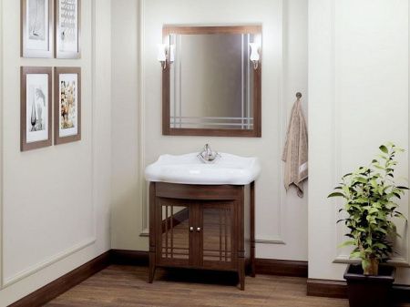 Зеркало Сакура 80 Opadiris Светлый орех