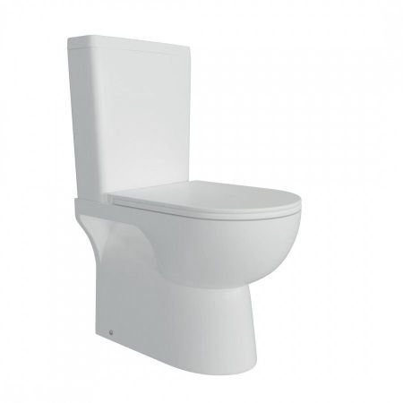 Унитаз напольный Maretti Sofia безободковый с микролифтом, SF10NBM50-844, белый, артикул SF10NBM50-844