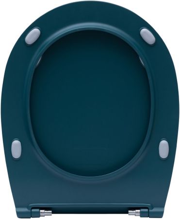 Крышка-сиденье для унитаза Allen Brau Fantasy Soft-Close 4.11005.PT петроль, артикул 4.11005.PT