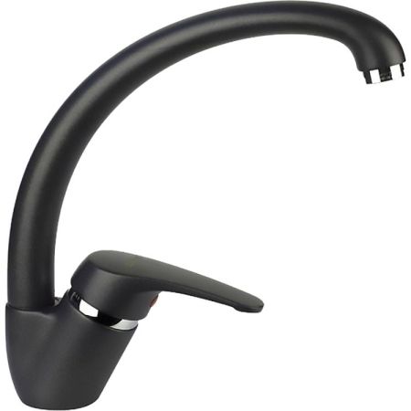 Смеситель для кухни Seaman Marble SSC-801-Черный Черный