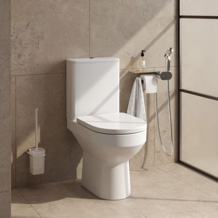 CK70C1804W Spirit V2.0 набор унитаз-компакт с гиг.душем, артикул CK70C1804W