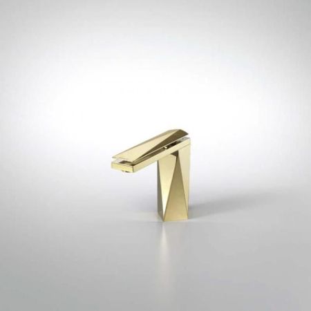 Смеситель для раковины Bravat DIAMOND F118102G-2-ENG, золото