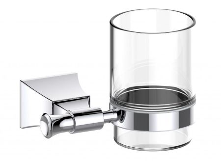 Стакан стеклянный подвесной GENOVA AM-M-024-CR, артикул AM-M-024-CR