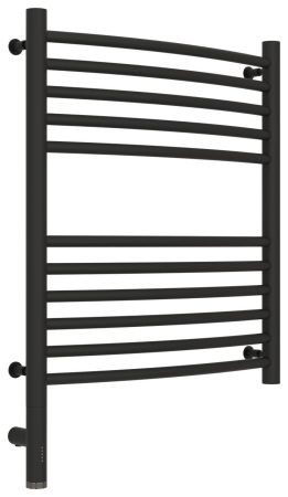 Полотенцесушитель электрический "БОГЕМА 3.0" 600х500 / МЭМ левый (Тёмный титан муар), артикул 15-5802-6050