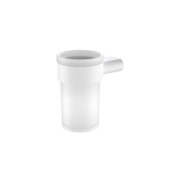 Стакан, нержавеющая сталь, Petite, белый матовый, IDDIS, PETWTSGi45