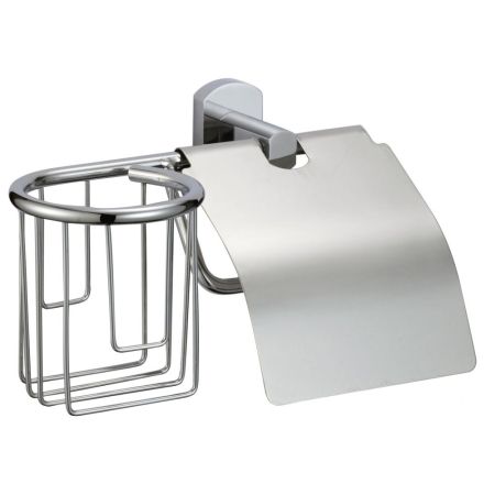 Держатель для туалетной бумаги и освежителя Savol S-R09951, хром, артикул S-R09951