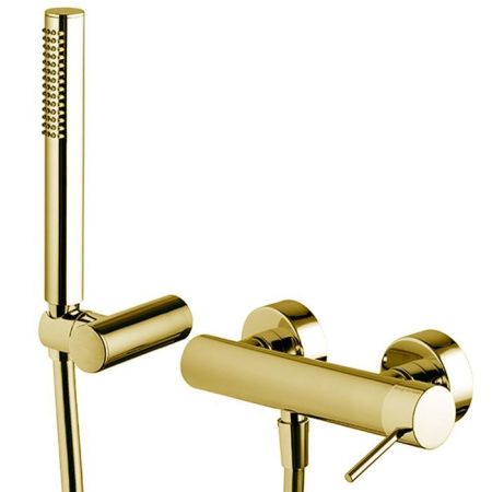 Fima Carlo Frattini Spillo Up Смеситель для душа, настенный, с ручным душем, цвет: золото, артикул F3035OR