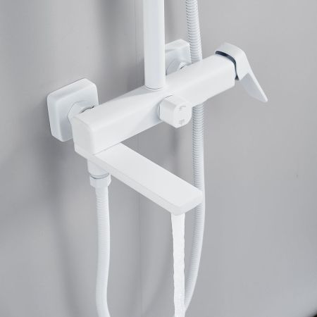 Душевая система Raffine F3699C, белый