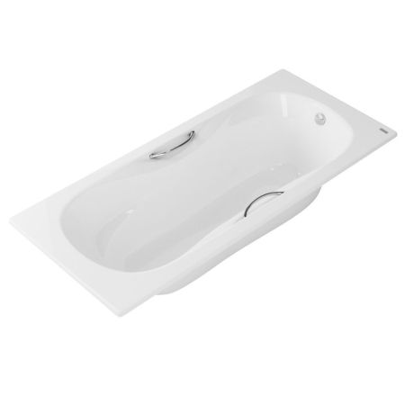 Бьёрн ванна чугунная 1700*750 б/п, с ручками, ножки в комплекте