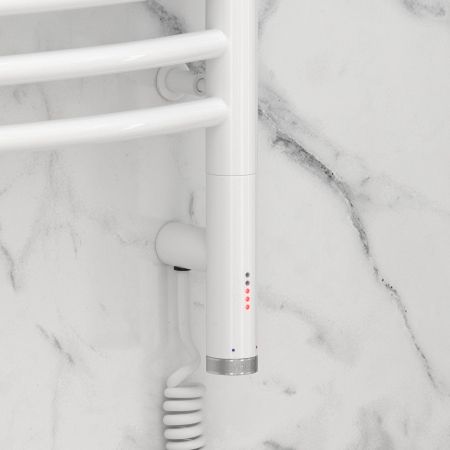 Полотенцесушитель электрический ФЛЮИД 3.0 1000х600 МЭМ правый (Белый)