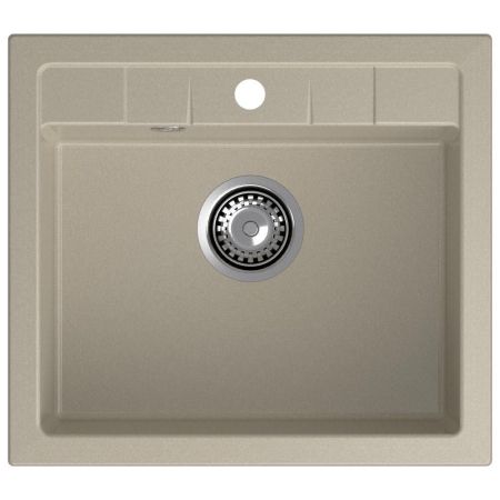 Кухонная мойка GranFest QUADRO 561, топаз, артикул Q-561 топаз
