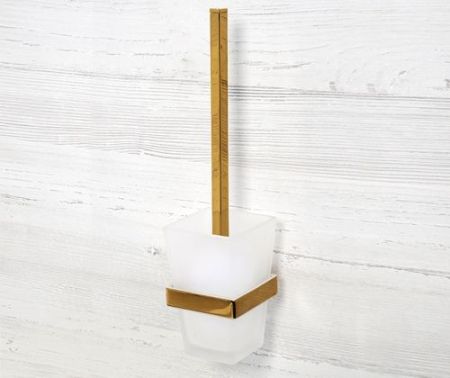 Ершик для унитаза WasserKRAFT Sauer K-7927 Золото глянцевое, артикул K-7927