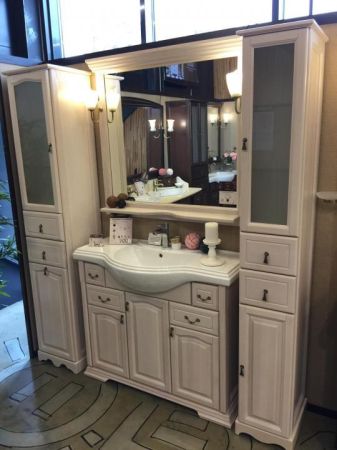 Пенал Риспекто 40 правый Opadiris Беленый бук, артикул 