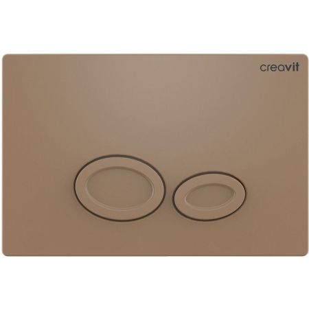 Клавиша смыва Creavit Drop GP2002.06 Капучино, артикул GP2002.06