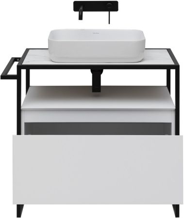 Тумба под раковину Allen Brau Priority 80 1.31002.WM белый матовый, артикул 1.31002.WM