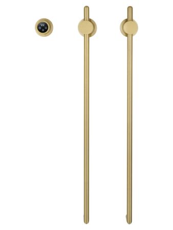 Полотенцесушитель электрический встраиваемый WONZON & WOGHAND LEIPZIG, Брашированное золото (WW-AL3621-BG)