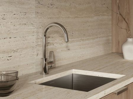 Смеситель для кухни Cersanit MODUO однорычажный с фильтром хром (64839), артикул 64839