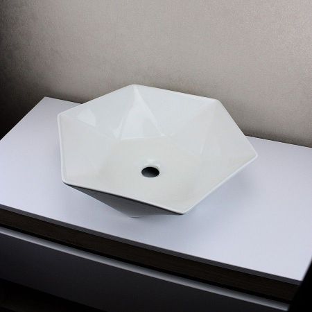 Раковина чаша Maretti GE13NS16-844, белая, артикул GE13NS16-844