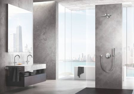 Держатель для полотенца Двойной GROHE Atrio New, хром (40308003) Держатель для полотенца Двойной GROHE Atrio New, хром (40308003)