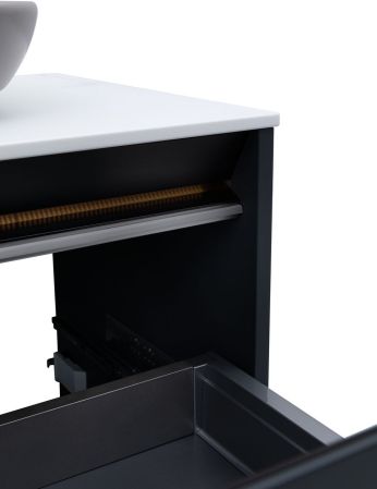 Тумба под раковину Allen Brau Activity 100 1.34006.AM антрацит матовый/черный браш, артикул 1.34006.AM