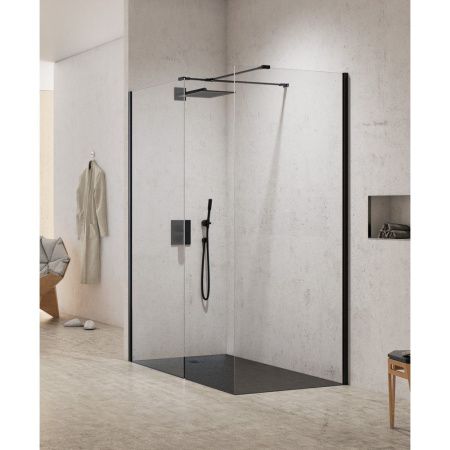 Душевое ограждение NEW TRENDY NEW MODUS BLACK 160x80x200 EXK-1290 (черный)