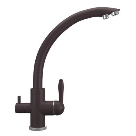 Смеситель для кухни Ulgran UQ-017-06, трюфель, артикул UQ-017-06