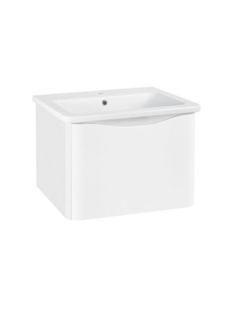 Тумба Runo Тоскана 60 белая под умывальник 00-00001390 (Никсон 60) (00-00001412), артикул 00-00001412